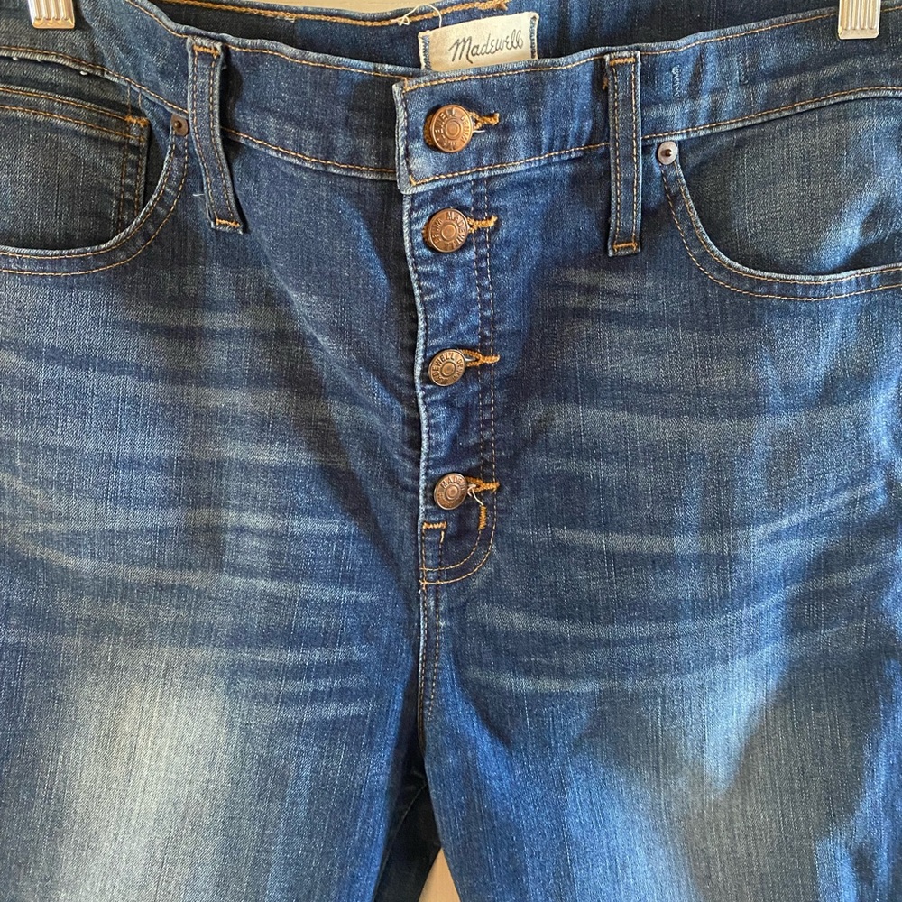 MADEWELL 10” High-rise Skinny Jean Size 32